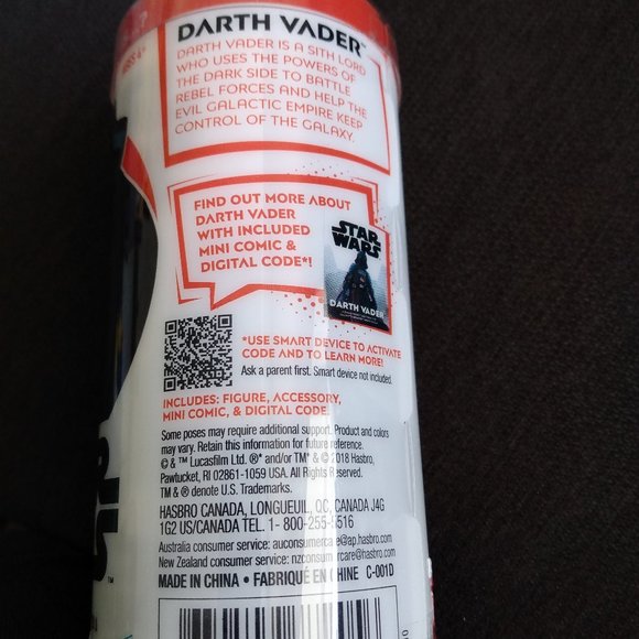 Star Wars Darth Vader Galaxy of Adventures 3.75" Figure - Picture 2 of 3